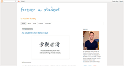 Desktop Screenshot of foreverastudent.com