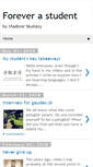Mobile Screenshot of foreverastudent.com
